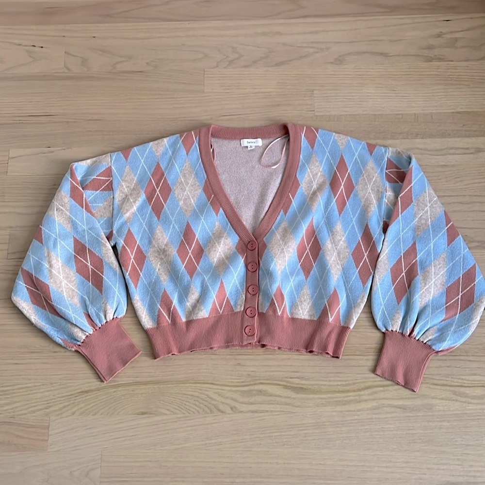 Argyle Cardigan